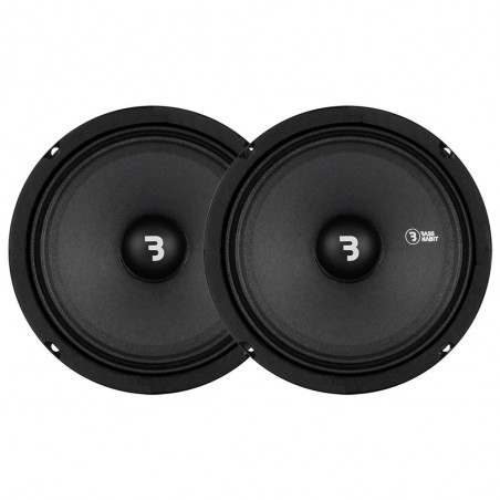 BASS HABIT SP165M COPPIA Mid Woofer 16 cm da predisposizione auto PRO 165mm