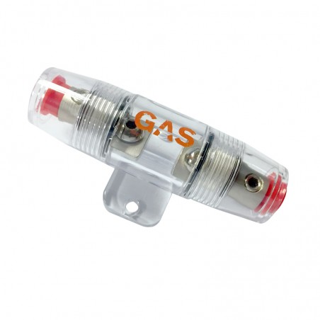 GAS Car Audio FHAFS Portafusibile + 2 Fusibili 100 Ampere Mini Anl Fusibile Afc