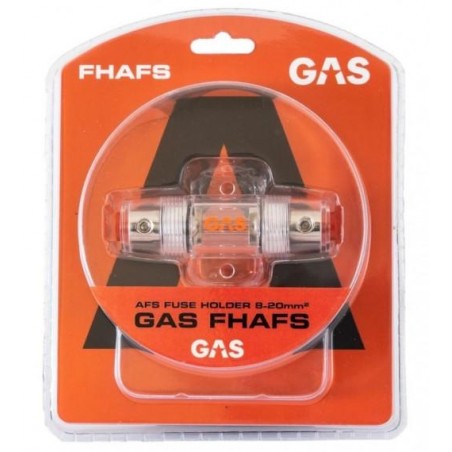 GAS Car Audio FHAFS Portafusibile + 2 Fusibili 100 Ampere Mini Anl Fusibile Afc