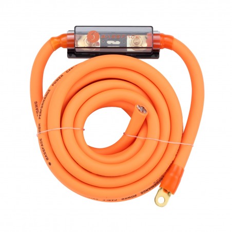 BASS FACE VOLT/0 Kit Cavi Auto 0 awg Ø 50 mm Cavo Rca alimentazione 50mm massa ed altro..