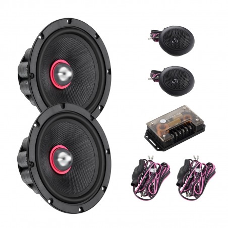 BASS FACE IndyCP6 kit 2 vie separate 16 cm COASSIABILI CASSE ALTOPARLANTI 165mm