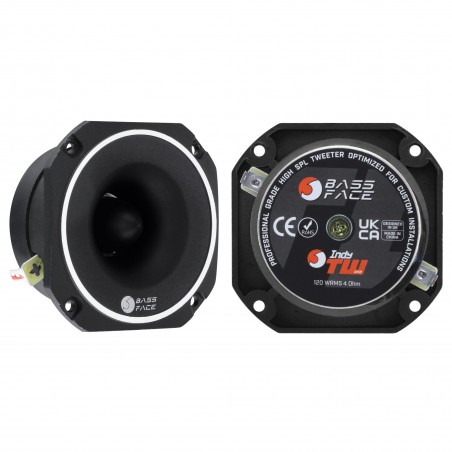 BASS FACE IndyTW/One COPPIA Tweeter Pro 120 Watt 4Ω