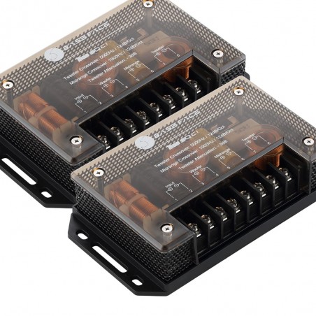 BASS FACE TeamSQC.1 COPPIA Filtri Crossover 3 Vie per WOOFER MIDRANGE TWEETER