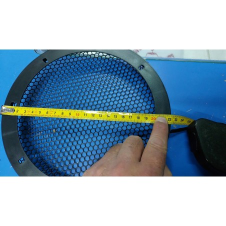 GZ  GS20 4 Griglie Altoparlanti 20 Cm Griglia Copri Casse Ø 200mm ( 4 Pezzi )