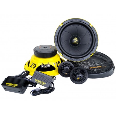 Ground Zero GZIC 165.2SPL Kit 2 vie 16cm CASSE ALTOPARLANTI predisposizione