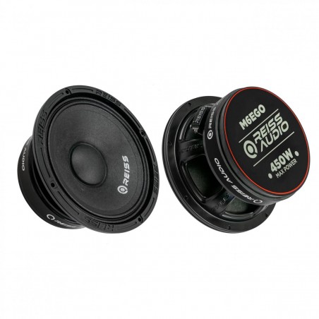 REISS AUDIO RS-M6EGO COPPIA MidWoofer 16 Cm 400 Watt Da Predisposizione Auto PRO 165mm