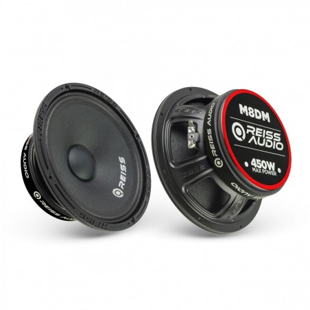 REISS AUDIO RS-M8DM COPPIA MidWoofer 20 Cm 450 Watt  PRO