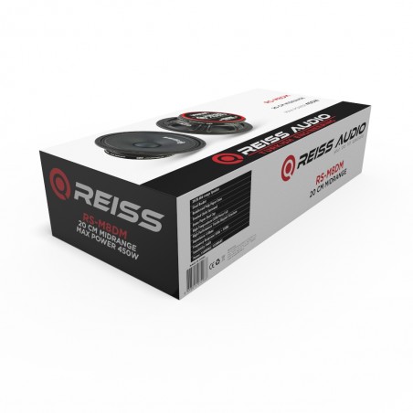 REISS AUDIO RS-M8DM COPPIA MidWoofer 20 Cm 450 Watt  PRO