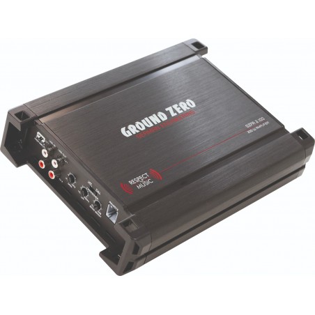 GZFA 2.100 Amplificatore Ground Zero 1 / 2 canali  200 watt AUTO ON high lev in