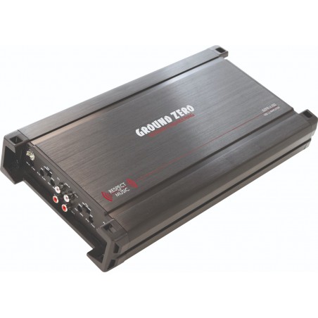GZFA 4.100 Amplificatore Ground Zero 4 canali  340 watt AUTO ON high lev input