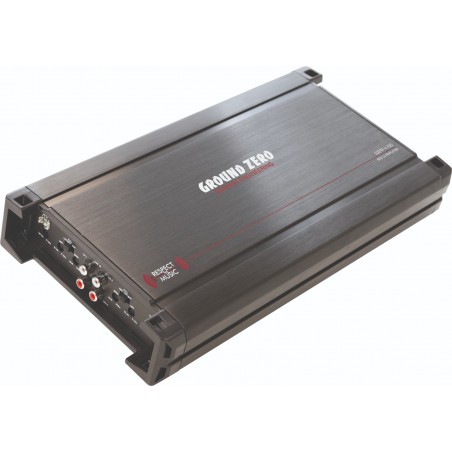 GZFA 4.150 Amplificatore Ground Zero 4 canali  500 watt AUTO ON high lev input