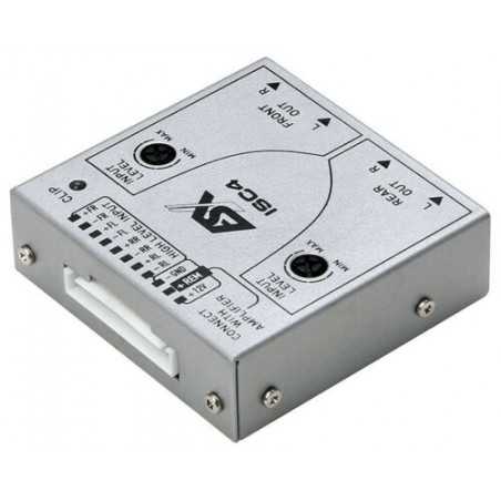 ESX ISC4 adattatore segnale amplificato a preamplificato RCA 4 canali remote