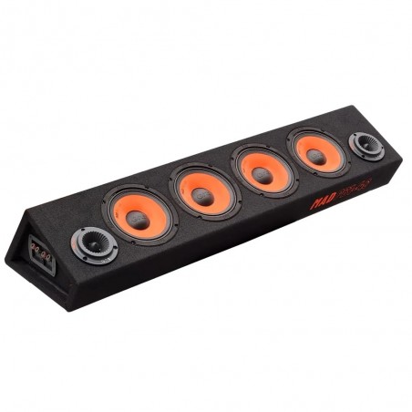 GAS MAD PB1-46 Sistema Altoparlanti A 2 Vie In Box Chiuso Kitipo 4 Woofer 2 Tweeter con filtri