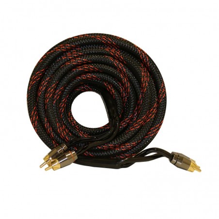 GAS RC05PRO Cavi RCA 0,5 mt High Quality  Cavo 50cm Auto Alta Qualita Audiophile