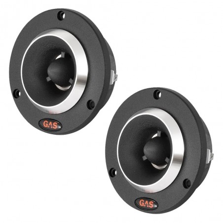 GAS PRO SPL PST14 COPPIA Tweeter Bullet 100 Watt a compressione per auto audio