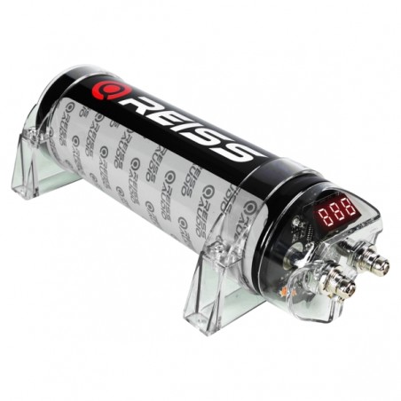 Reiss Audio RS-CAP2F Condensatore Con Voltometro 2 Farad