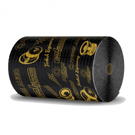 REISS AUDIO RS-YM2 INSONORIZZANTE 1.7mm Di Spessore Smorzante Per AUTO 4 Panneli Da 46x80cm