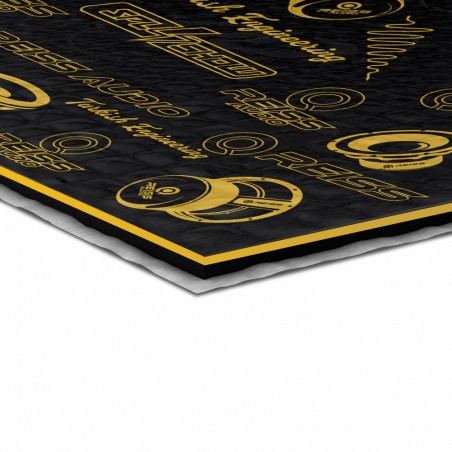 REISS AUDIO RS-YM2 INSONORIZZANTE 1.7mm Di Spessore Smorzante Per AUTO 4 Panneli Da 46x80cm
