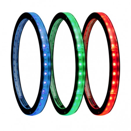 Reiss Audio RS-LEDRING 12 anello Led RGB per Woofer da 30cm Tuning Light