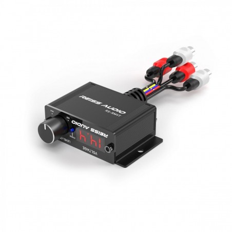 Reiss Audio RS-RMVT Potenziometro per Subwoofer su Rca con Voltmetro