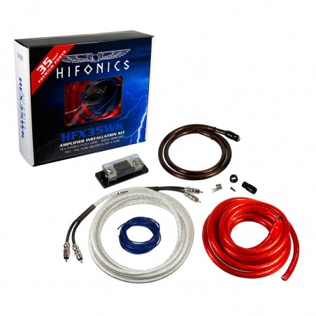 HIFONICS HFX35WK Kit Cavi  35mm Per Installazione Amplificatore