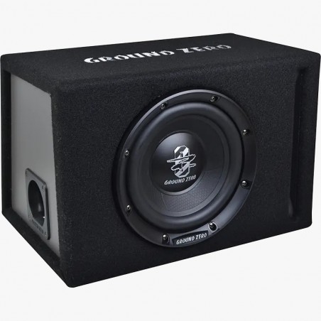 Ground Zero Subwoofer in cassa reflex GZIB 20BR box auto dimensioni ridotte