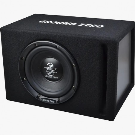 Ground Zero Subwoofer in cassa reflex GZIB 20BR box auto dimensioni ridotte