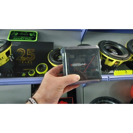 SounDigital 400.4 EVOX2 Amplificatore 4 Canali 400 W rms dimensioni ridotte