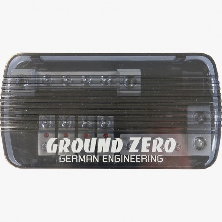 Ground Zero GZDB 4.50/8.20 MANL Portafusibile Con Distributore Di Masse 4 Ingressi 50 mm 4 Uscite 25mm Fusibili inclusi