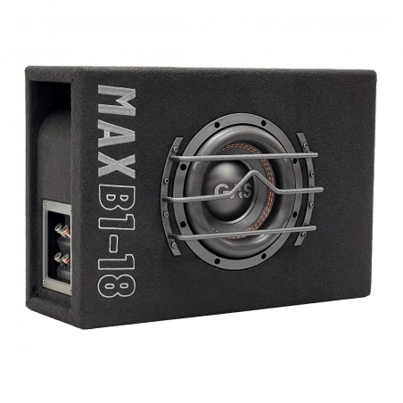 GAS MAX B1-18 Subwoofer 20 cm Slim Box in cassa reflex Sub 500 Watt rms