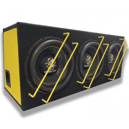 Subwoofer GROUND ZERO GZIB 3.2500SPL 2100 Watt SPL Cassa Box Triplo 25