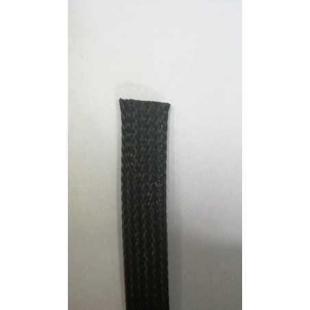 10 Metri di Calza Antitaglio 6mm espandibile max cavi 12mm Telata Guaina NERA
