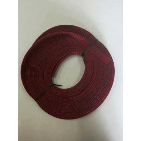 10 Metri di Calza Antitaglio 6mm espandibile max cavi 12mm Telata Guaina ROSSA