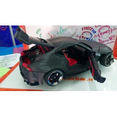 Mini Car Audio Toys Modellino Toyota Supra in scala 1:10 con Impianto 40 Watt con Bluetooth Usb Micro SD Rario