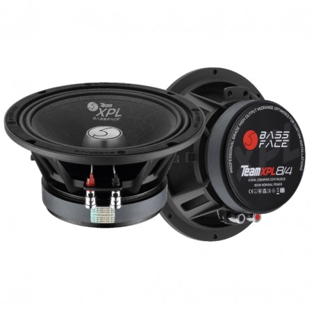 BASS FACE Indy TeamXPL8/4 COPPIA Mid Woofer 20 cm 300 Watt rms Medio bassi 20cm