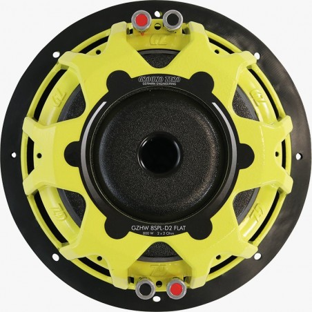 GZHW 8SPL-D2 FLAT Subwoofer Ground Zero 20 Cm 2x2Ω Sub Auto Slim Sottile