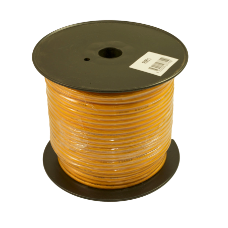 Cavo BASS FACE 8 awg CCA 30% RAME 10 mm Cavi alimentazione Positivo / Negativo 10mm Arancione