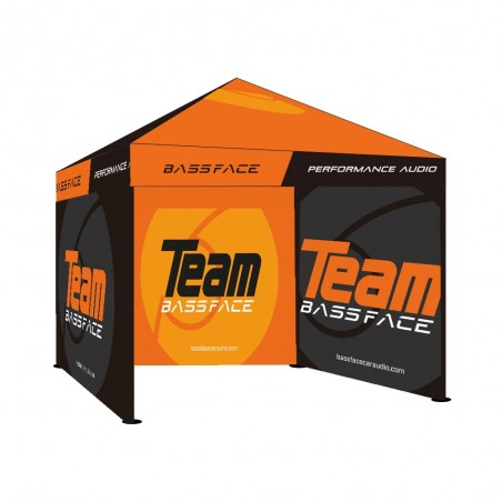 BASS FACE BFT.1 Color GAZEBO RICHIUDIBILE 3X3 METRI PIEGHEVOLE METALLO