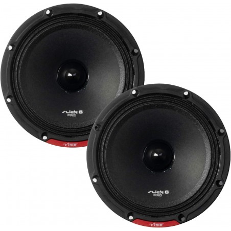 VIBE SLICKPRO6M-V0 COPPIA MidWoofer 16 Cm 125 watt rms Da Predisposizione Auto 165mm