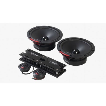 VIBE SLICK6SQC-V9 kit 2 vie 16 cm per predisposizione auto set ALTOPARLANTI