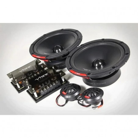 VIBE SLICK6SQC-V9 kit 2 vie 16 cm per predisposizione auto set ALTOPARLANTI