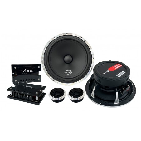 VIBE BLACKAIR6C-V0 kit 2 vie 16 cm SQ predisposizione auto 165mm ALTOPARLANTI