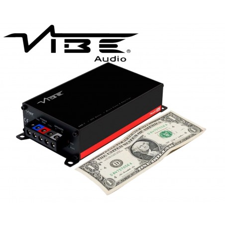 Vibe POWERBOX400.1M-V7 Amplificatore mono 400 Watt rms Classe D super compatto