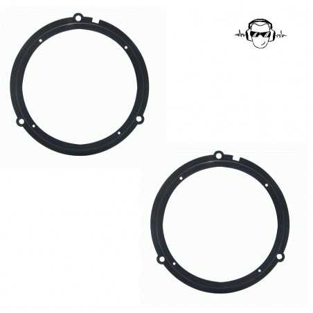 Phonocar 3/929 Supporti Altoparlanti Anteriori Ford Fiesta Adattatori Casse Ø165