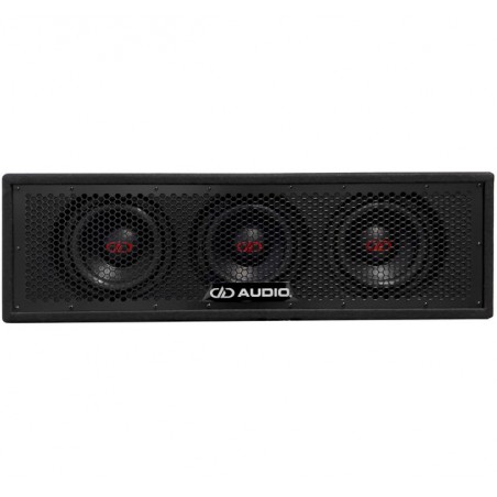 Subwoofer in cassa DD AUDIO LE-208.3 con TRIPLO SUB da 20 cm 1800Watt  box  Digital Designs