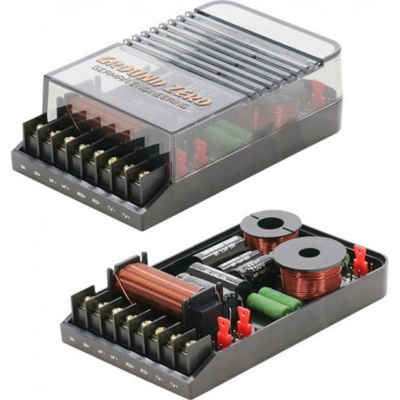 GROUND ZERO GZUX 165.3SQ Coppia Crossover A 3 Vie Uranium Sound Quality Series