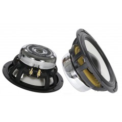 GROUND ZERO GZPK 165SQ-C Coppia Midwoofer di fascia alta da 165mm con cestello in fusione di alluminio GZ