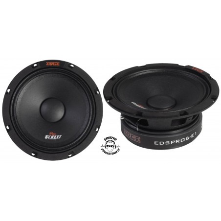 EDGE EDSPRO6-E1 COPPIA MidWoofer  16cm 400 Watt predisposizione auto 165mm