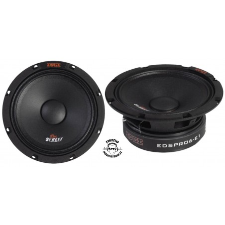 EDGE Kit SPL 2 vie con MidWoofer 16cm + Tweeter SPL predisposizione  165mm