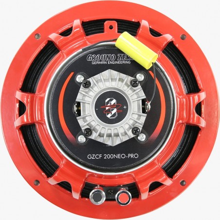 GROUND ZERO GZCF 200NEO-PRO Altoparlante 2 Vie Full Range Coassiale Ad Alta Potenza Da 165 Mm